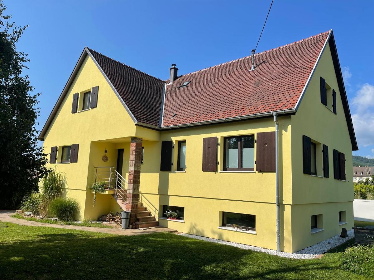 Alsacebnb - Gite 12 Personnes Dans Le Vignoble - Piscine Privee & Spa Ammerschwihr Eksteriør billede