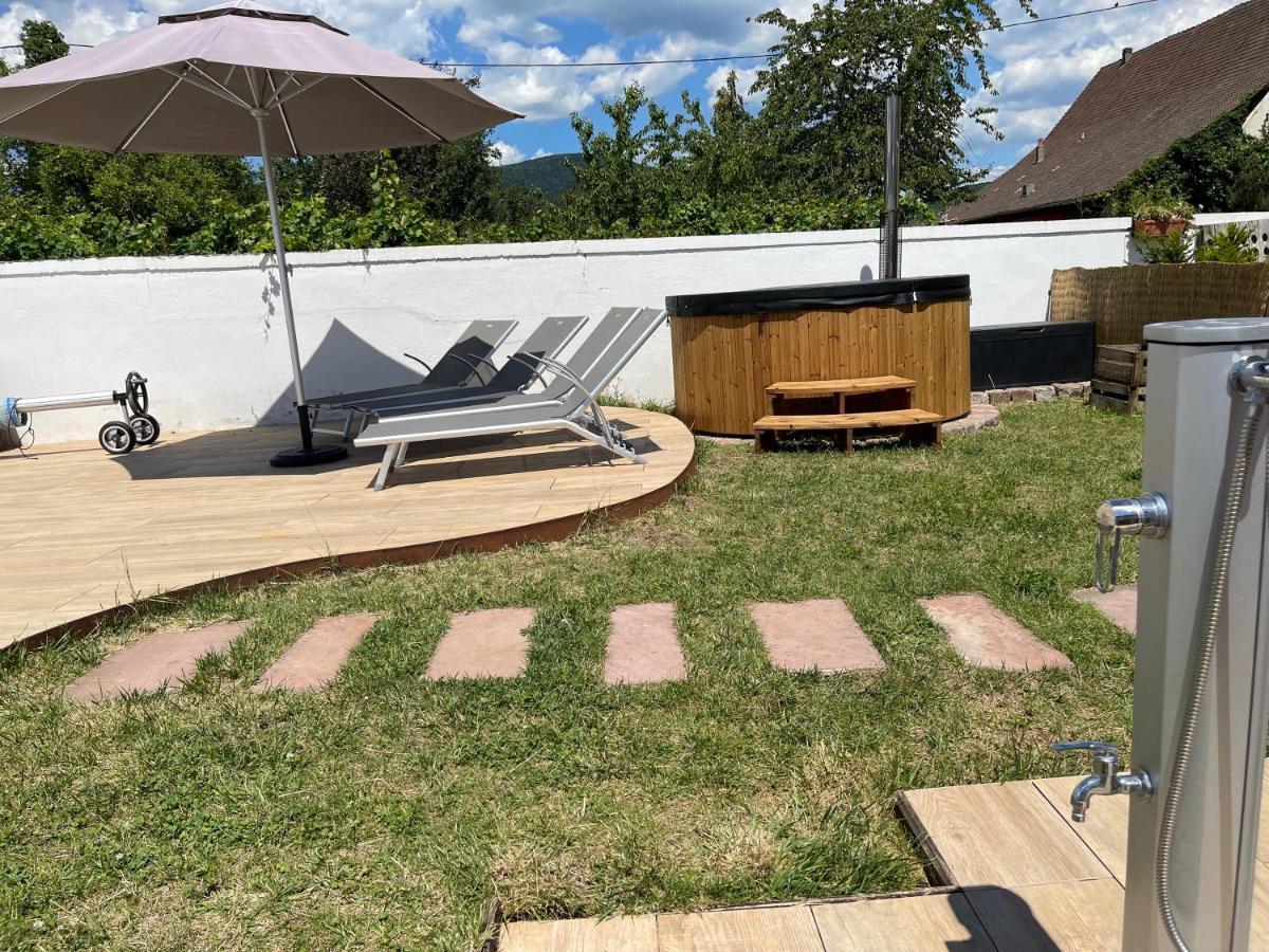 Alsacebnb - Gite 12 Personnes Dans Le Vignoble - Piscine Privee & Spa Ammerschwihr Eksteriør billede